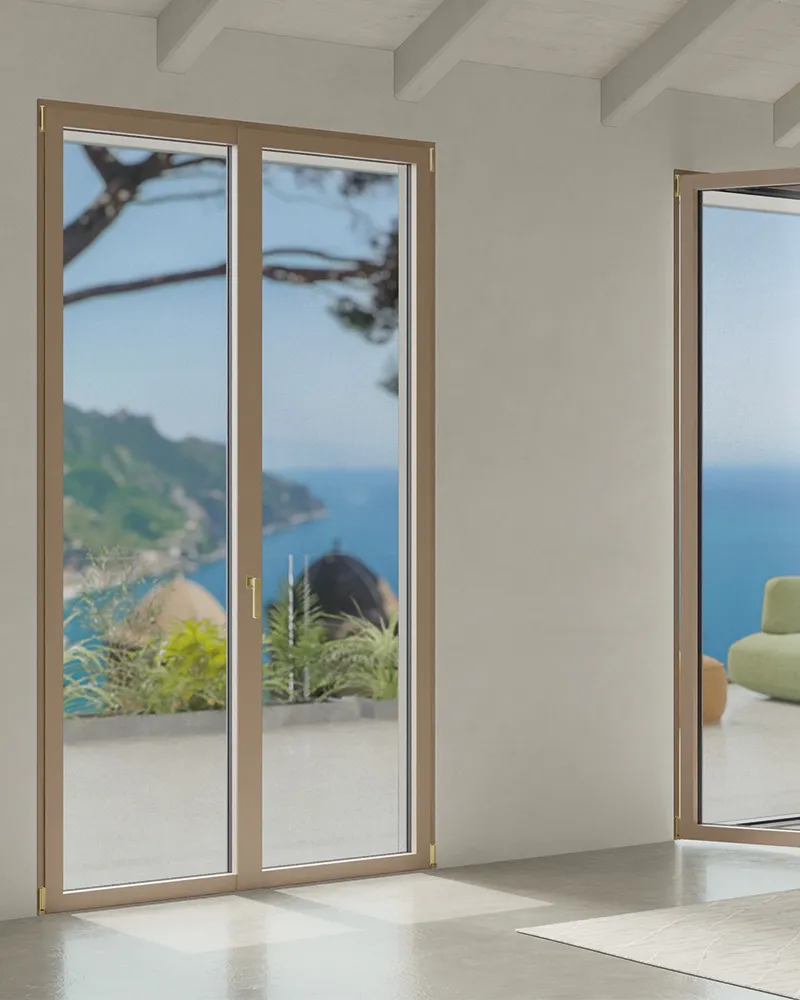Finestre in PVC, legno e alluminio